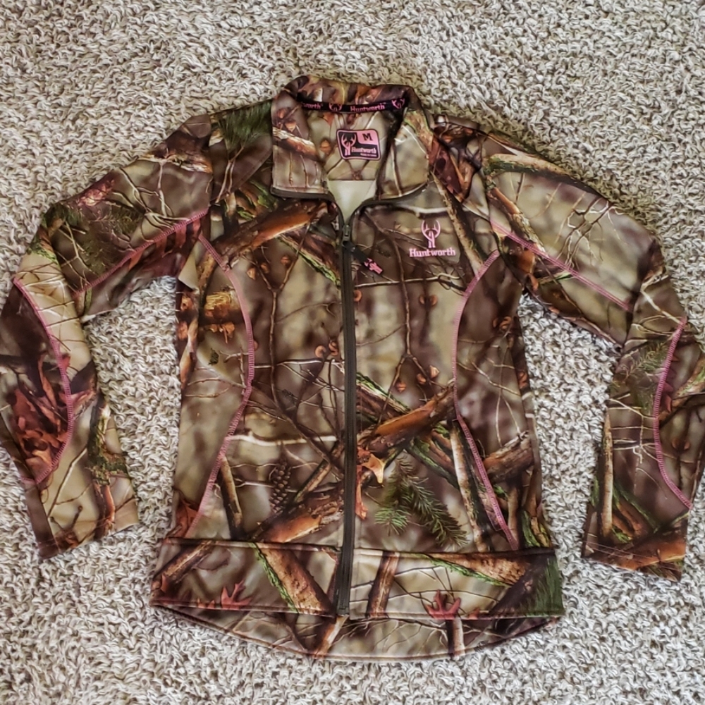 💕*final price*HuntWorth camo soft shell fleece